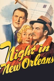 Poster do filme Night in New Orleans