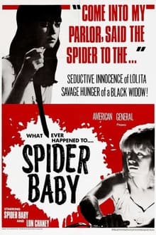Spider Baby movie poster