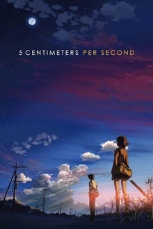 5 Centimeters per Second movie poster