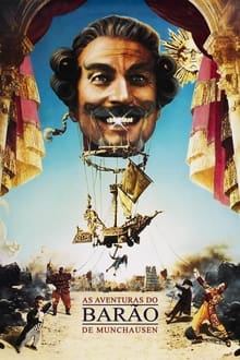 Poster do filme As Aventuras do Barão Munchausen