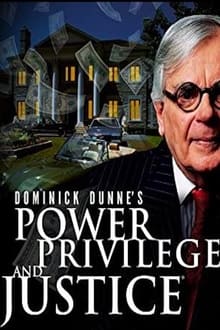 Poster da série Dominick Dunne's Power, Privilege, and Justice