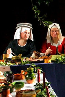 A Tudor Feast at Christmas