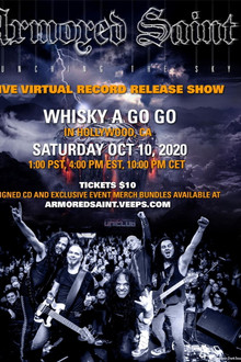 Armored Saint: Punching The Sky Record Release show
