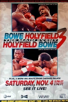 Poster do filme Evander Holyfield vs. Riddick Bowe III