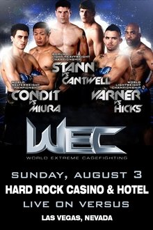 Poster do filme WEC 35: Condit vs. Miura