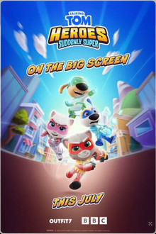 Talking Tom Hero’s on the Big Screen