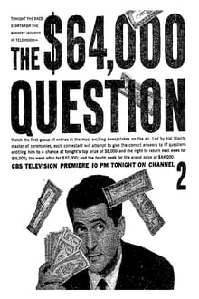 Poster da série The $64,000 Question