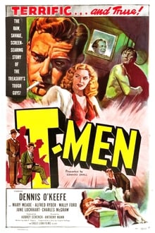 T-Men movie poster