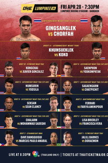 ONE Friday Fights 14: Gingsanglek vs. Chorfah