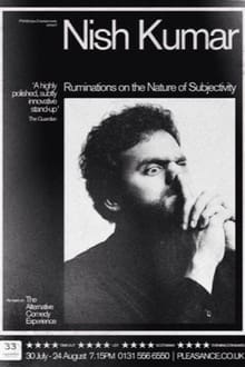 Poster do filme Nish Kumar - Ruminations on the Nature of Subjectivity