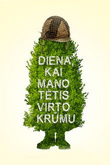 Diena, kai mano tėtis virto krūmu