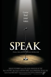 Poster do filme Speak