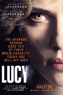 Lucy movie poster