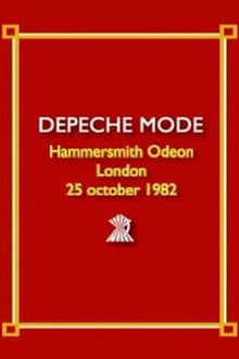 Poster do filme Depeche Mode: Live at Hammersmith Odeon