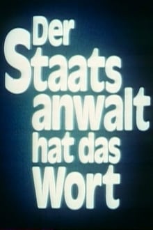 Poster da série Der Staatsanwalt hat das Wort