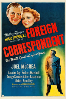 Foreign Correspondent movie poster