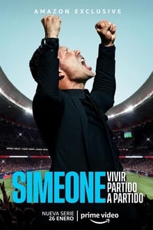 Poster da série Simeone. Living Match by Match