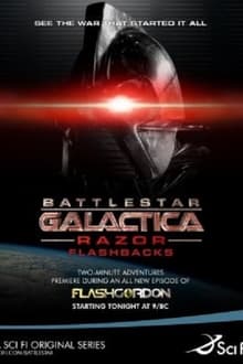 Battlestar Galactica: Razor Flashbacks tv show poster