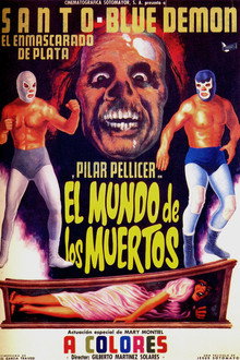 Santo y Blue Demon en El Mundo de Los Muertos