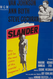 Poster do filme Slander
