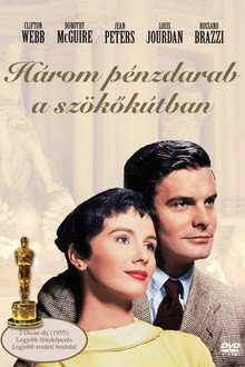 Három pénzdarab a szökőkútban