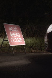 Road Ahead Closed