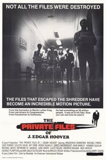 Poster do filme The Private Files of J. Edgar Hoover