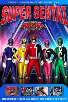 Poster da série Esquadrão de Investigação Dekaranger