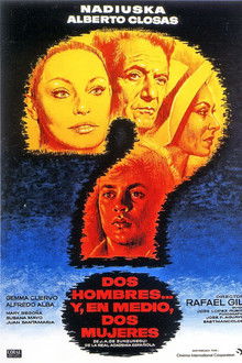 Dos hombres y, en medio, dos mujeres