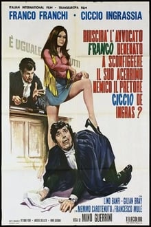 Poster do filme Riuscirà l'avvocato Franco Benenato a sconfiggere il suo acerrimo nemico il pretore Ciccio De Ingras?