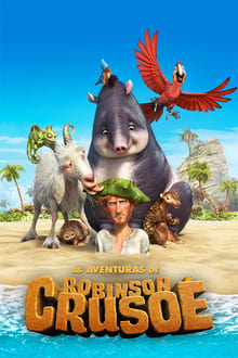 Poster do filme As Aventuras de Robinson Crusoé