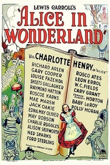 Alice in Wonderland movie poster