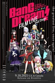 Poster do filme BanG Dream! Film Live 2nd Stage