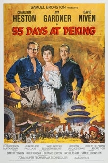55 Days at Peking movie poster