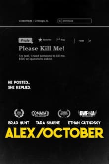 Alex/October movie poster