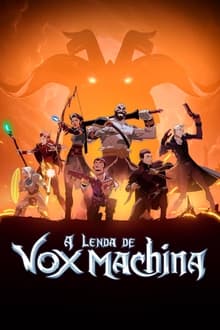 Poster da série A Lenda de Vox Machina
