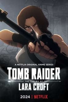 Poster da série Tomb Raider: A Lenda de Lara Croft