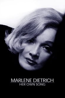 Poster do filme Marlene Dietrich: Her Own Song