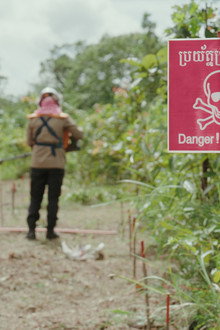 Cambodia: Turning Minefields into Mindfields