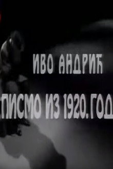 Pismo iz 1920.