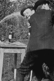 Joueurs de cartes arrosés