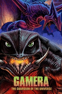 Poster do filme Gamera, o Guardião do Universo
