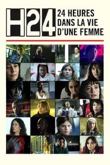 Poster da série H24 - 24 Hours, 24 Women, 24 Stories