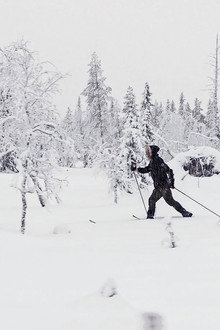 Att bäras av snö