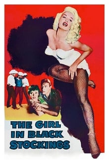 Poster do filme The Girl in Black Stockings