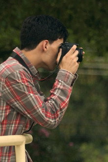Fotógrafo por trás da foto