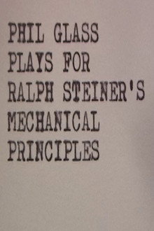 Phil Glass Plays for Ralph Steiner's Mechanical Principles