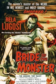 Bride of the Monster movie poster