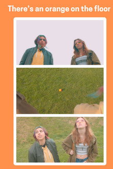 There's an orange on the ground