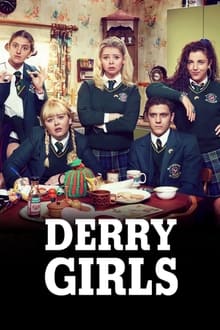 Derry Girls tv show poster